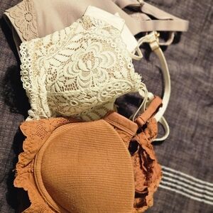 Aerie Soft Tan Bralette